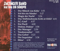 ZELTINGER BAND - Ich Bin Ein S&uuml;nder
